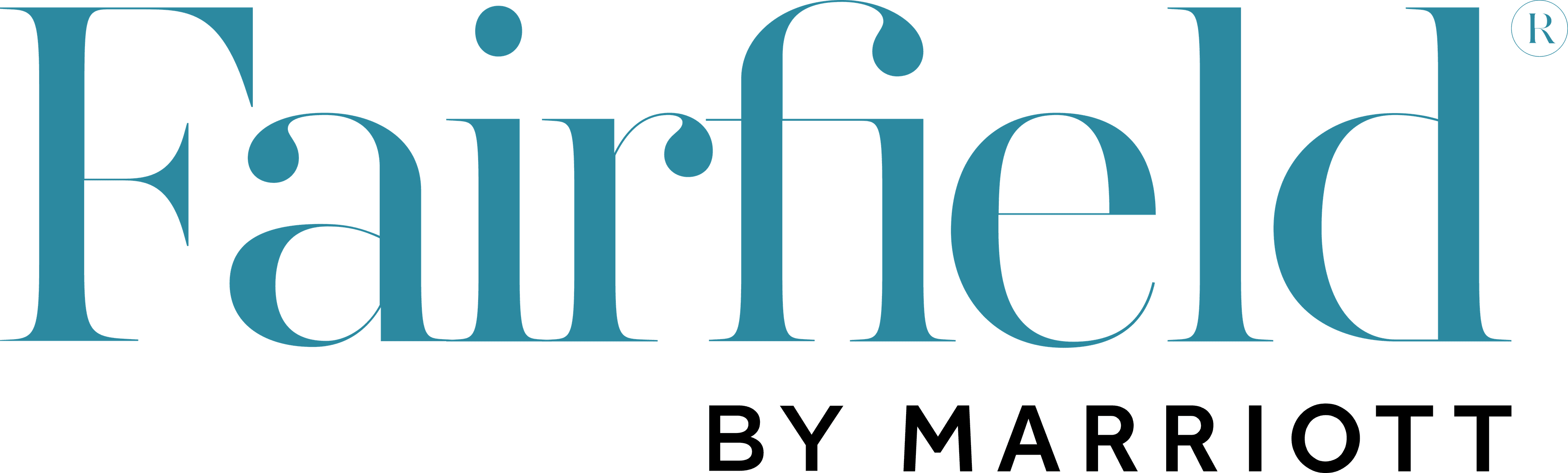 Fairfield by Marriott hotel brand logo